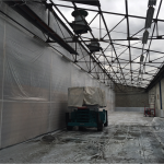 Photo du chantier de désamiantage de DRA