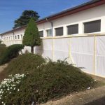 désamiantage, confinement extérieur, groupe scolaire, martel groupe