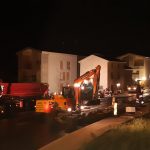Photo du chantier situé à Lissieu