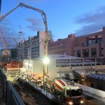 Chantier de la voie L sur la gare de Part Dieu, à Lyon (69)