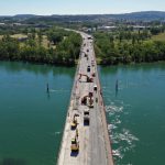 Travaux de rafraichissement du pont de Givros (69)