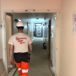 Photo du chantier de désamiantage où oeuvre DRA à Caluire-et-Cuire (69)