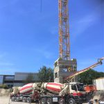 Photo du chantier de Lyon 7 par la SEEM et SEBM Sud