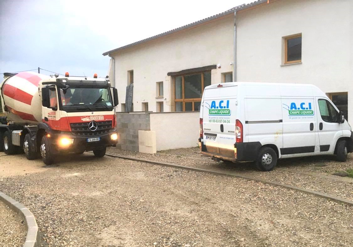 Photo du chantier situé à Oytier-Saint-Oblas (38)