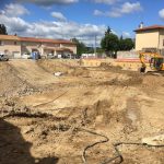 Photo du chantier de Chasse-sur-Rhône (69)
