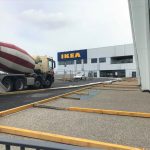 Photo des travaux réalisés par SDC sur le chantier de Grand Parilly