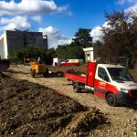 Chantier du Campus Région du Numérique à Charbonnières-les-Bains (69)