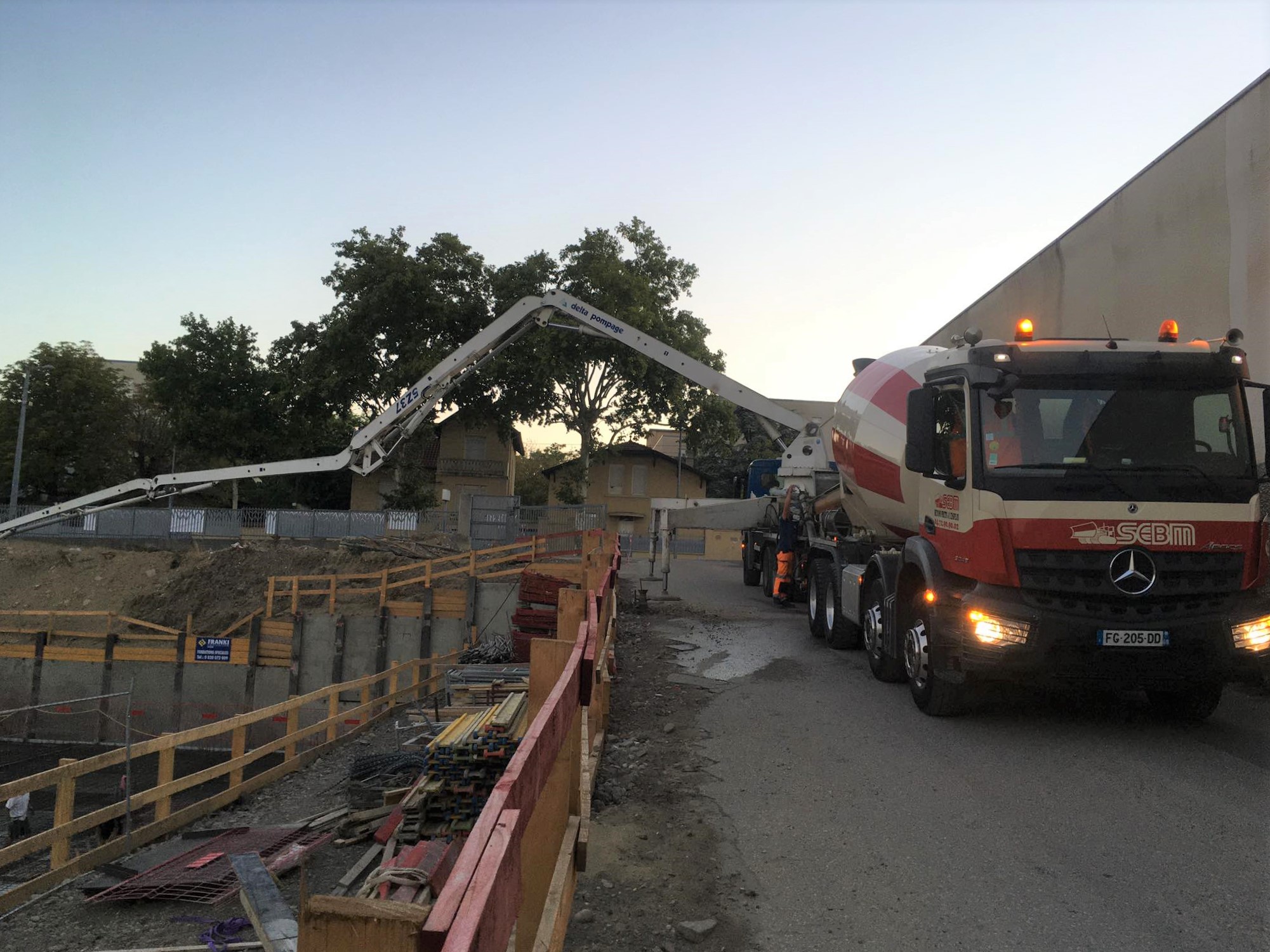 SEBM Genas - Chantier